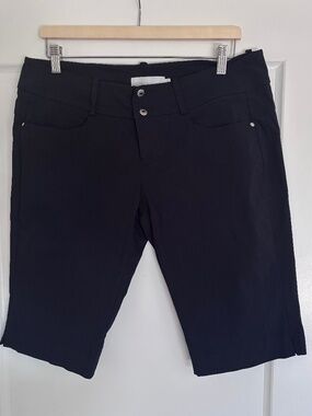 Brenda Beddome Black Bermuda Shorts Made in Canada Women’s Size 32